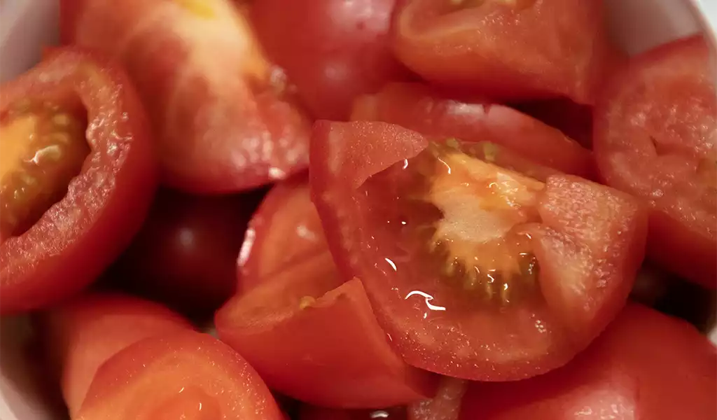 salade de tomates bio